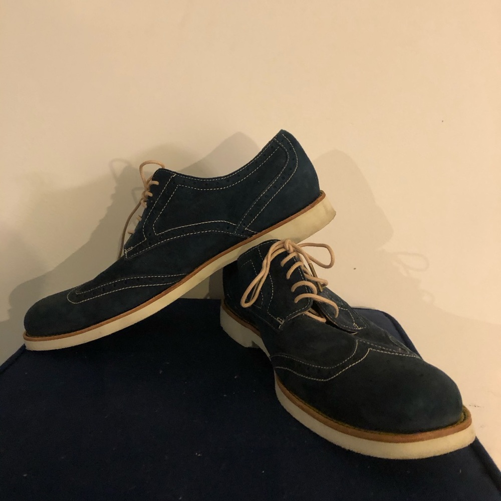 Sebago Suede Wingtips